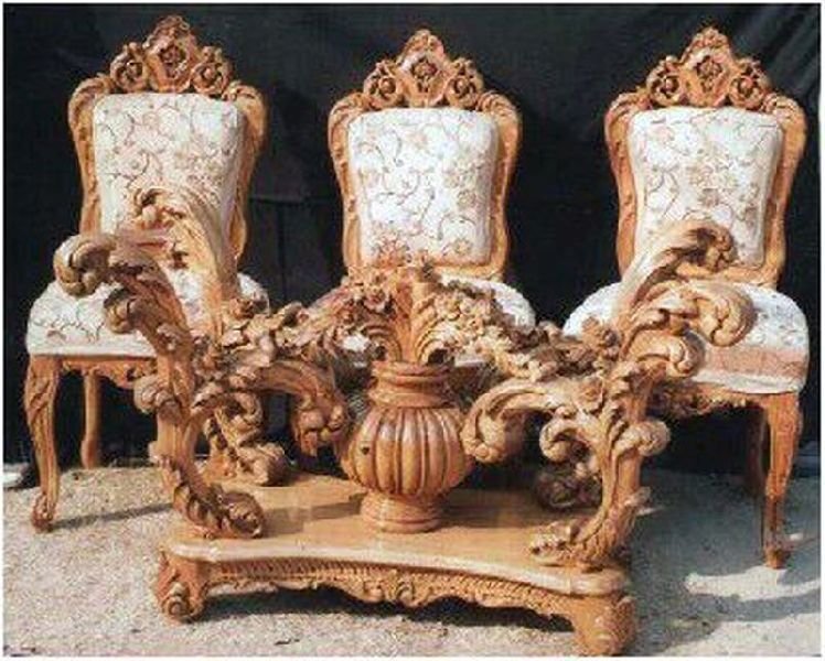 Wooden Sofa Set 10