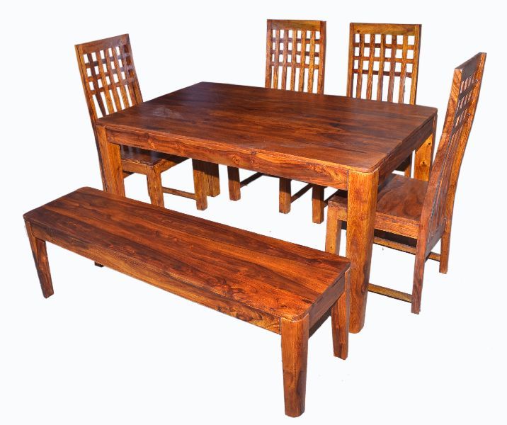 DT CRND - 175 Wooden Dining Table Set