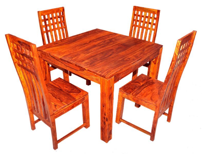 DT GRV - 105 S Wooden Dining Table Set