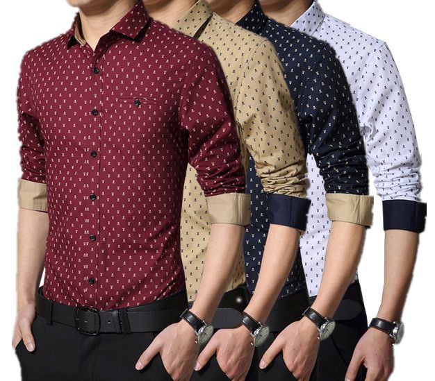 Mens Printed Casual Shirts 07
