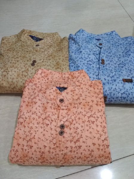 Mens Printed Casual Shirts 05