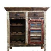 Wooden Vertical Cabinet 01