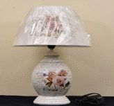 Kamoni Premium Ceramic Base Table Lamp with  Shade