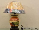 Kamoni Premium Ceramic Base Table Lamp with  Shade