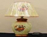 Kamoni Premium Ceramic Base Table Lamp with  Shade