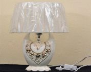Kamoni Premium Ceramic Base Table Lamp with  Shade