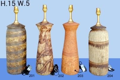 Kamoni Premium Ceramic Base Table Lamp with  Shade