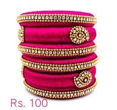 Silk Thread Jewellery Set 08