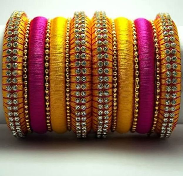 Silk Thread Jewellery Set 10