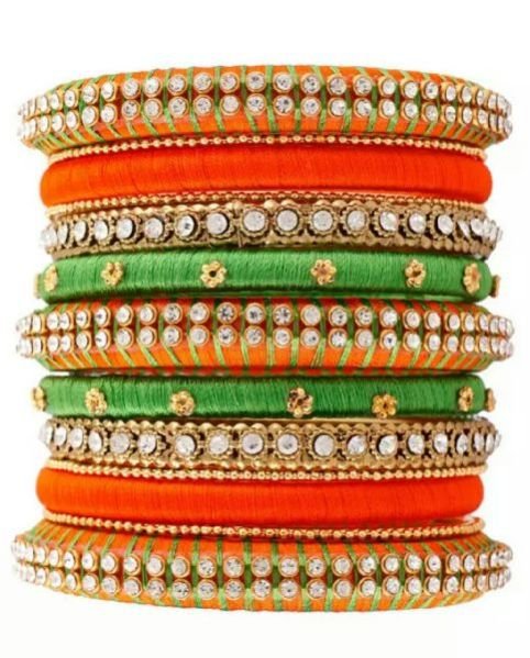 Silk Thread Jewellery Set 11