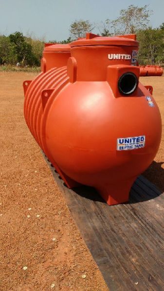 3400 Ltrs Polyethylene Septic Tank