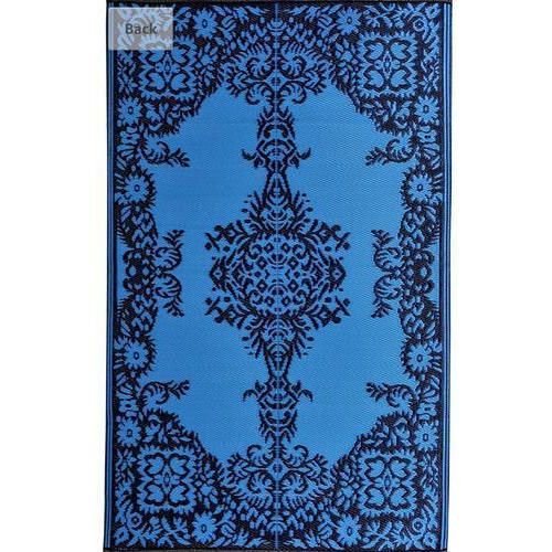 Black and Blue PP Floor Mat 01
