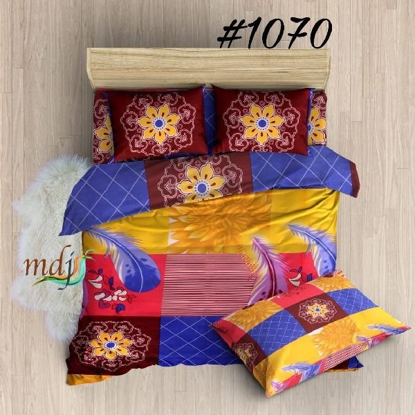 Design Printed Poly Cotton Bed Sheets