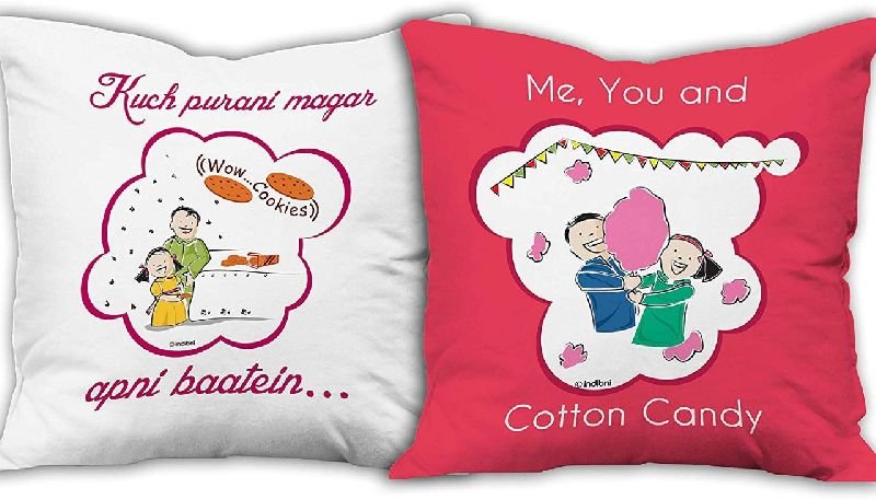 Digital Printed Cusion For Love Once