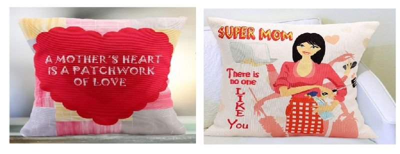 Digital Printed Cusion For Super MOM