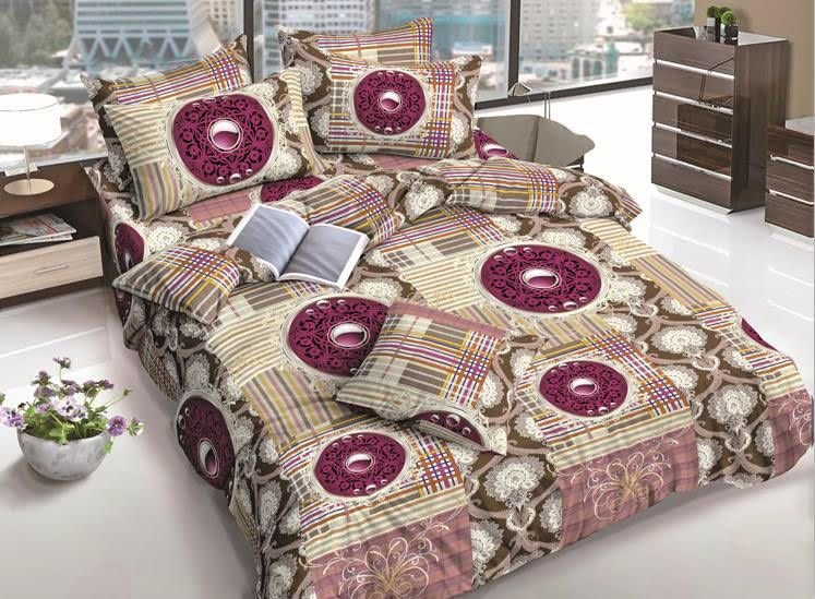 Mutlicolor Designer Cotton Bed Sheets