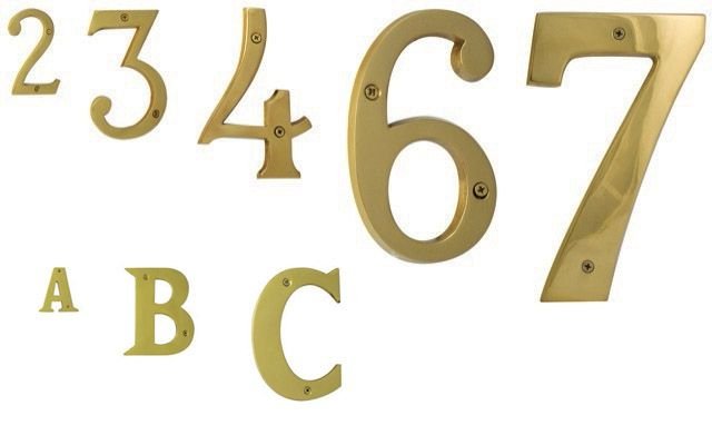 Brass Letters 01