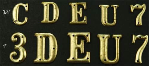 Brass Letters 02