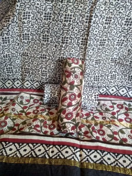 Chanderi Cotton Unstitched Suit 06