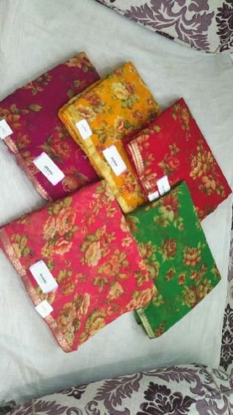 Chiffon Printed Sarees 01