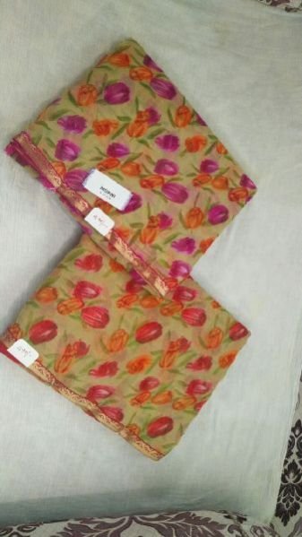 Chiffon Printed Sarees 02