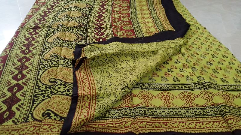 Georgette Bagh Printed Saree 06