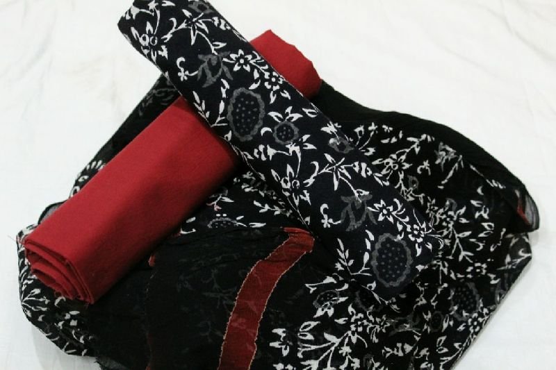 Jaipuri Cotton Unstitched Suit 16