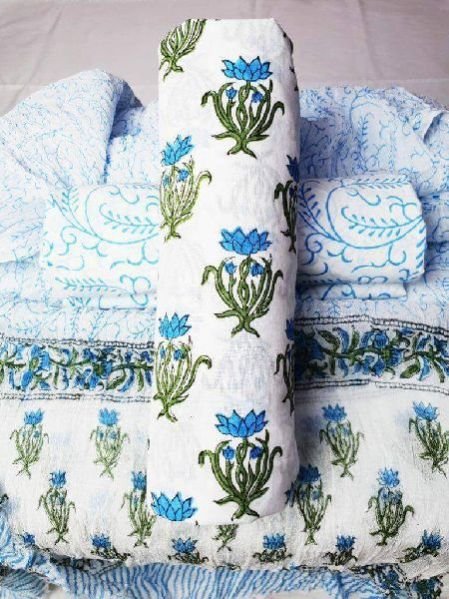 Jaipuri Cotton Unstitched Suit 21