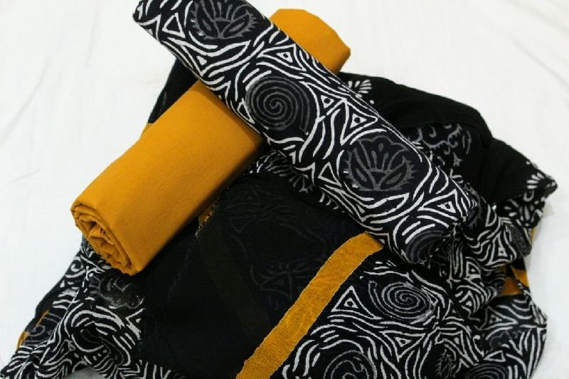 Jaipuri Cotton Unstitched Suit 33