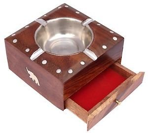 Wooden Ash Tray 01