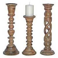 Wooden Candle Stand 03