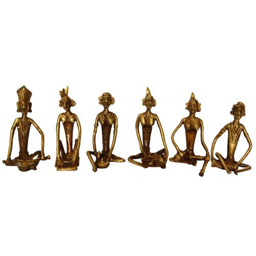 Brass Decorative Musician Set 01