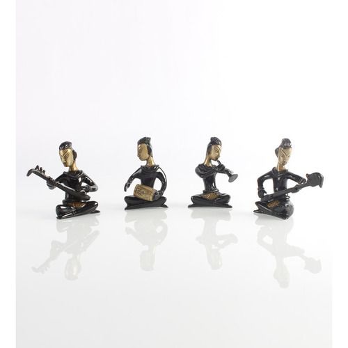 Brass Decorative Musician Set 02