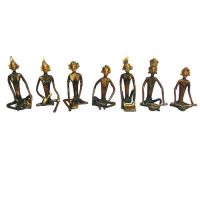 Brass Decorative Musician Set 03