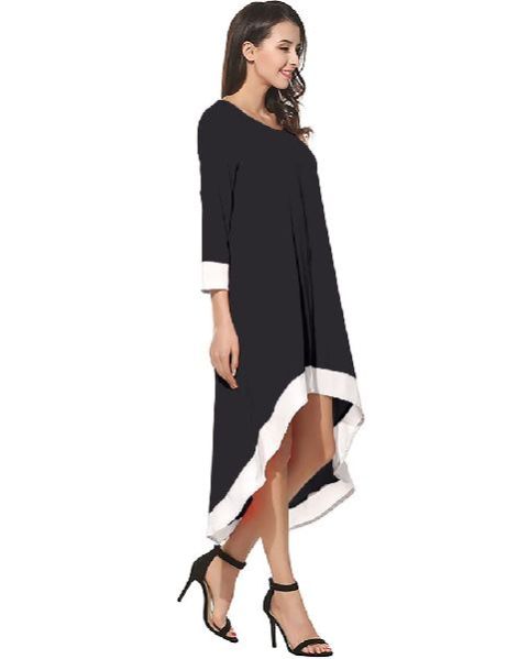 D-220 Magic Black Western Dress03