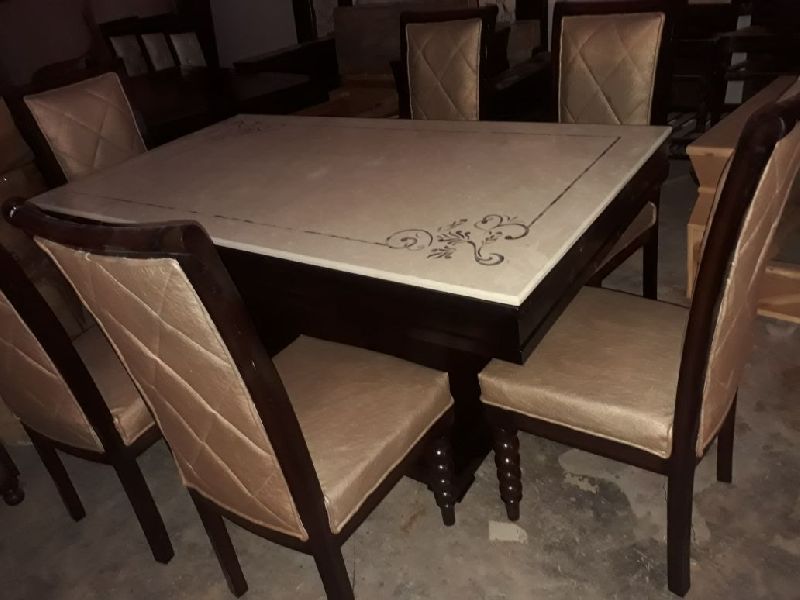 Designer Marble Granite Dining Table Set 02