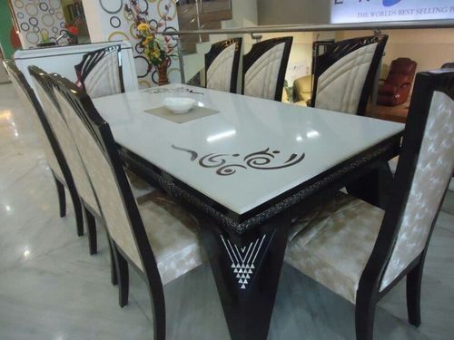 Designer Marble Granite Dining Table Set 06
