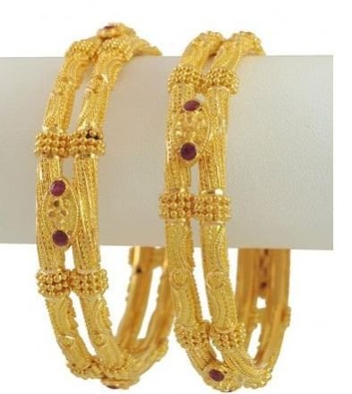 Gold Bangles 04