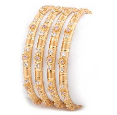 Gold Bangles 14