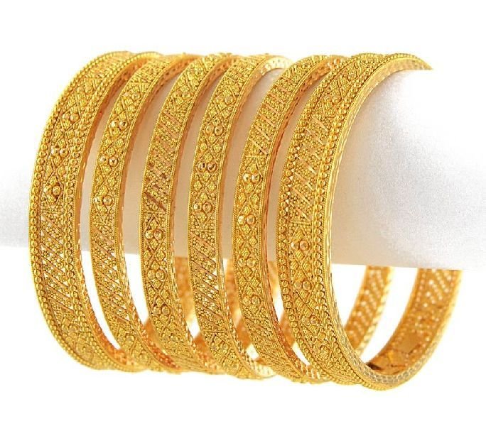 Gold Bangles 21