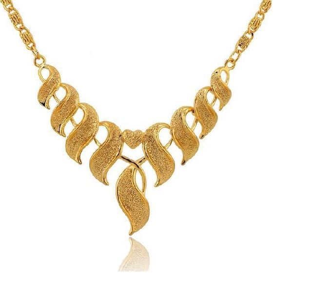 Gold Necklace 01