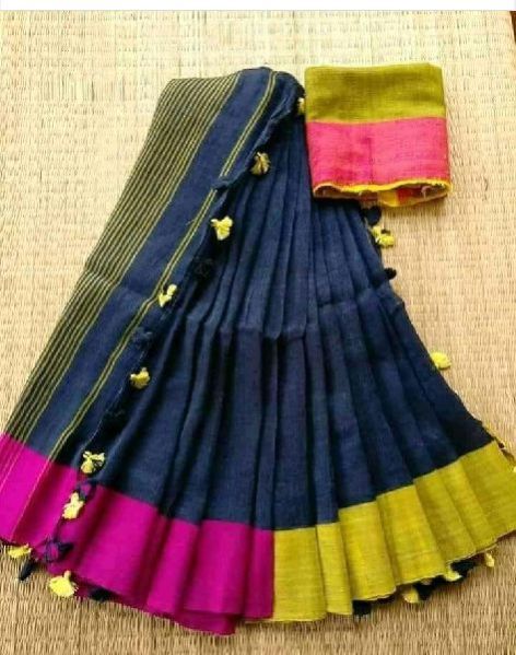 Linen Sarees 01