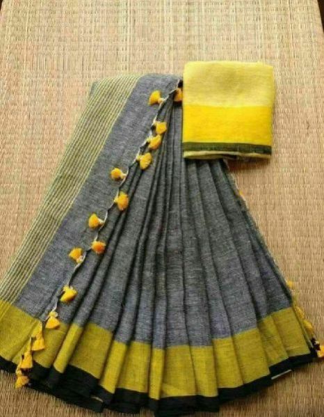 Linen Sarees 04