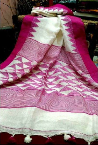 Linen Sarees 05