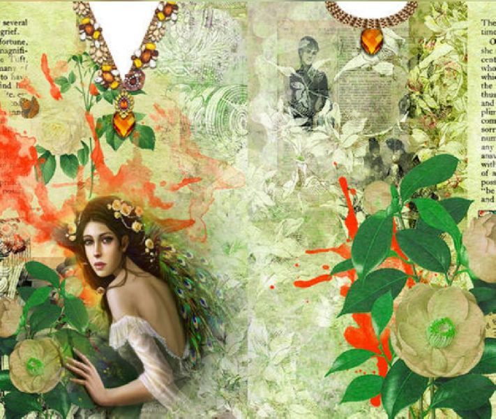 Kaftan Digital Print Fabric 02