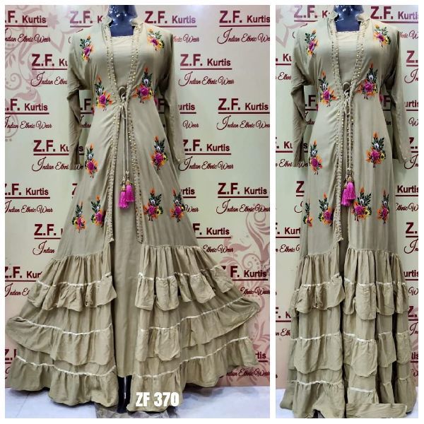 Indian Ethnic Long Dress 12