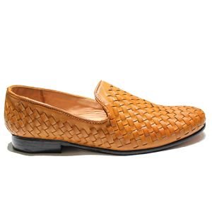 Brown Woven Moccasins 03