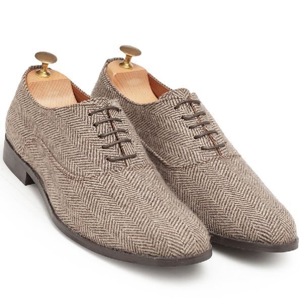 Tweed Oxford Shoes 01