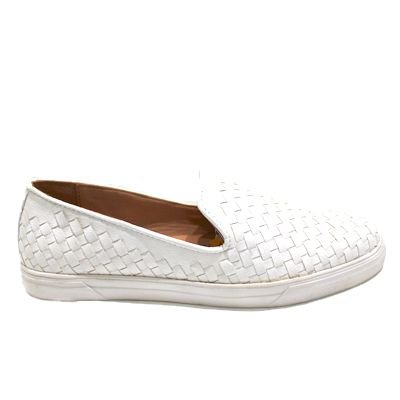 Woven White Sneakers 02