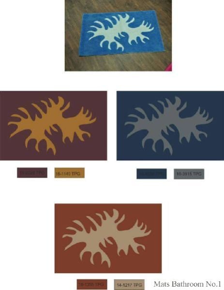 Bathroom Mats No. 01